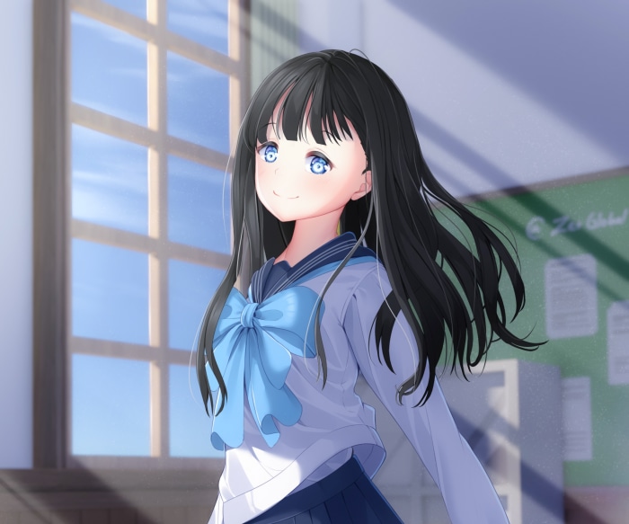 Komichi Akebi in Sailor Uniform