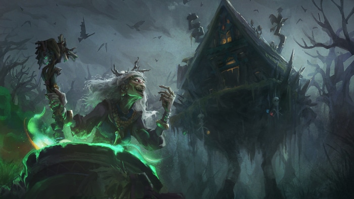 Baba Yaga from Smite