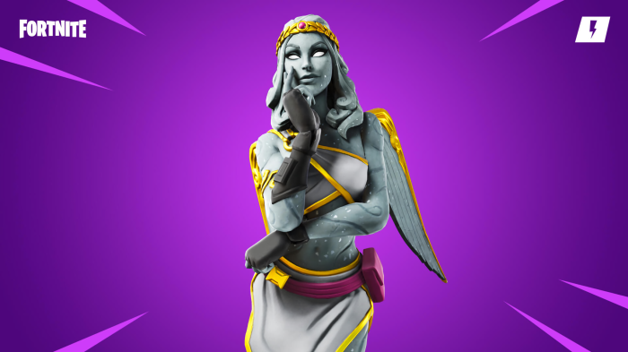 Fortnite Statue of a Woman with Wings