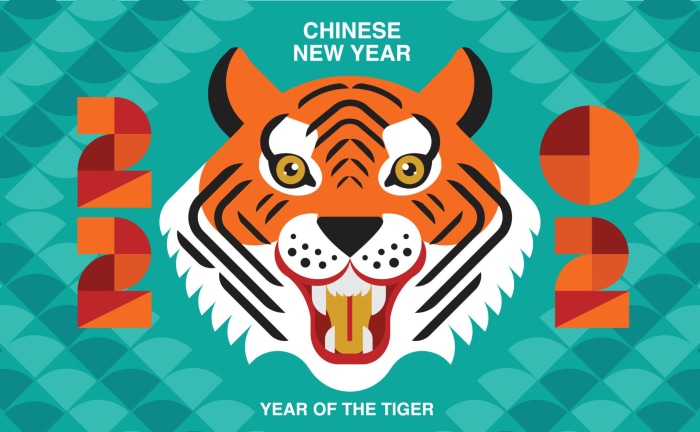 Chinese New Year 2022 Year of the Tiger