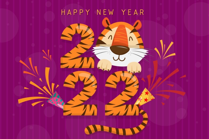 Happy New Year 2023 Year of the Tiger