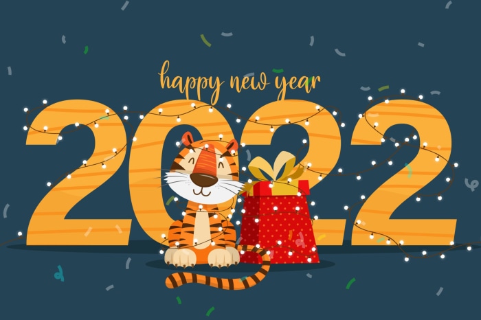 Happy New Year 2022 Year of the Tiger