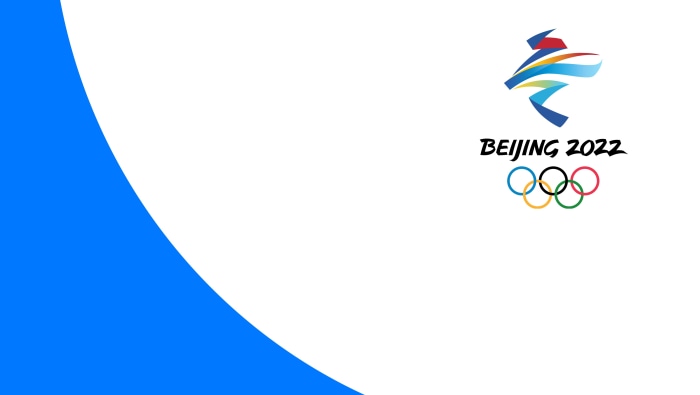 Beijing 2022 Winter Olympics logo and rings