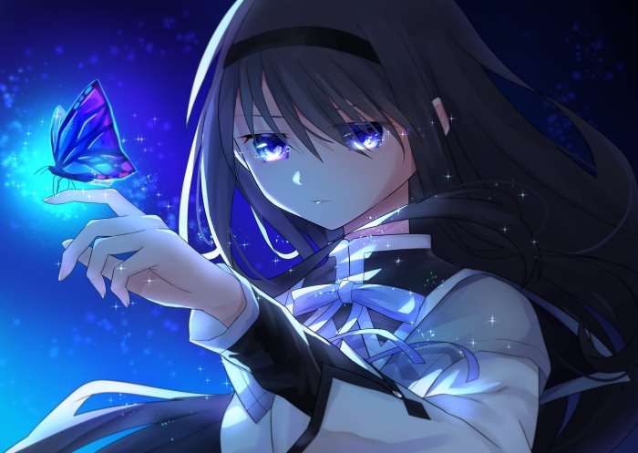 Homura Akemi from Puella Magi Madoka Magica 4K