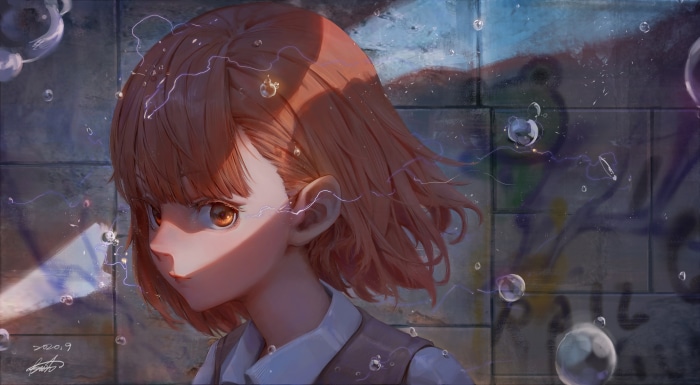 Mikoto Misaka from A Certain Scientific Railgun 4K