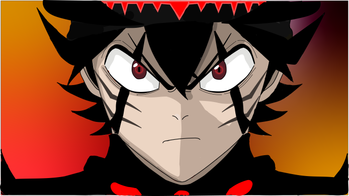 Asta in Devil Union form from Black Clover