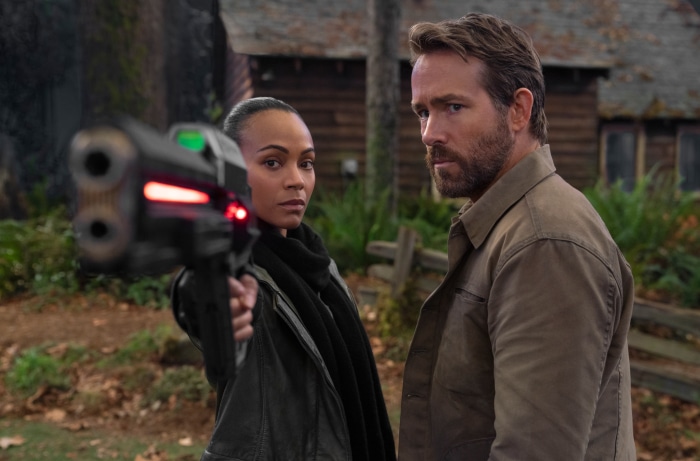 The Adam Project 4K: Ryan Reynolds and Zoe Saldana