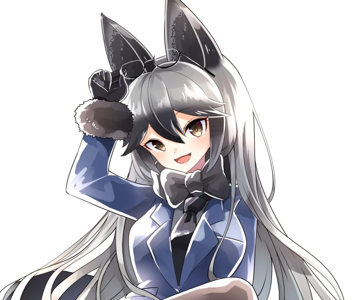 Silver Fox from Kemono Friends