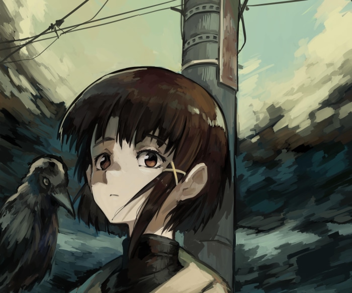 Lain Iwakura from Serial Experiments Lain 4K