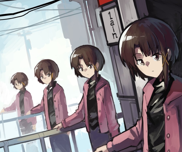 Lain Iwakura from Serial Experiments Lain