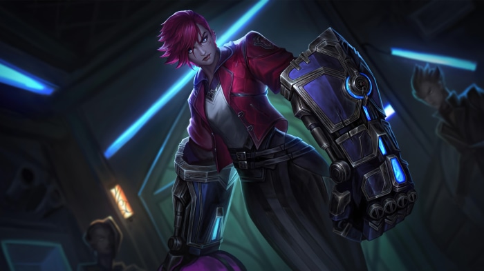 VI from League of Legends in Arcane 4K