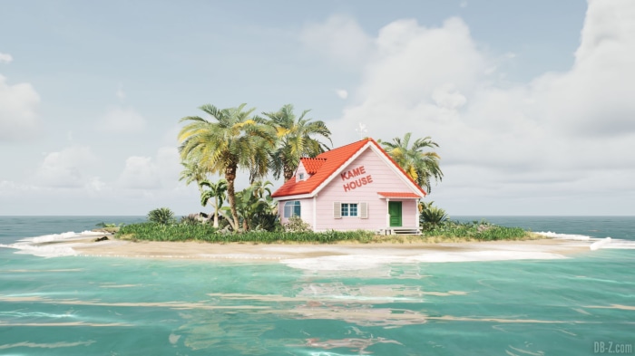 Kame House from Dragon Ball