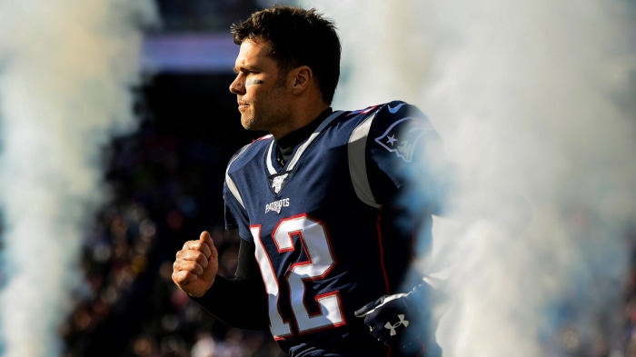 Tom Brady of the New England Patriots
