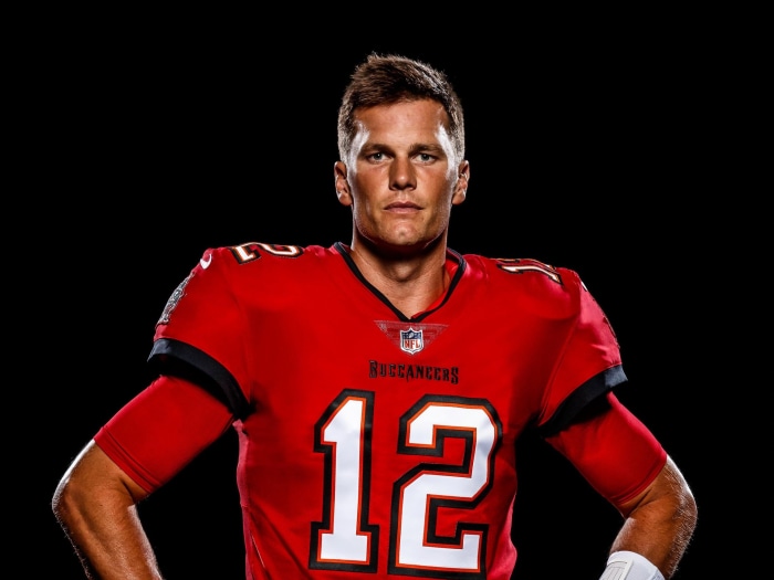 Tom Brady of the Tampa Bay Buccaneers