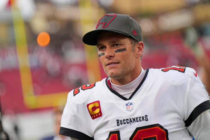 Tom Brady of the Tampa Bay Buccaneers