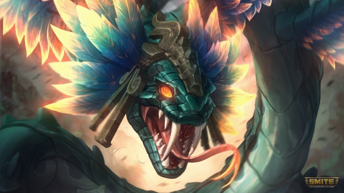 Azure Skies Kukulkan from Smite