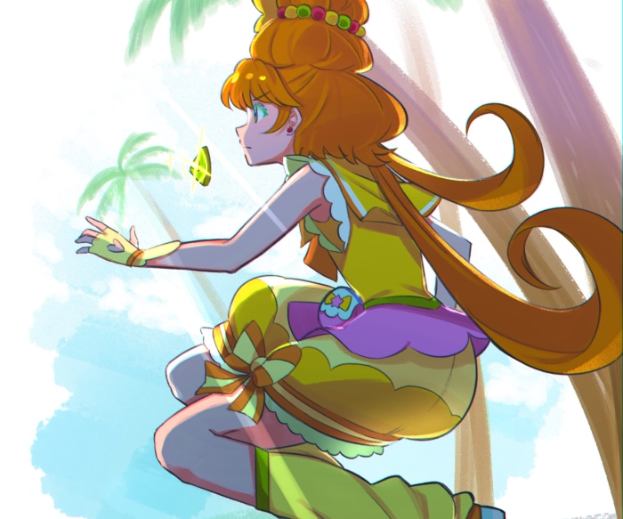 Cure Papaya from Tropical-Rouge! Pretty Cure