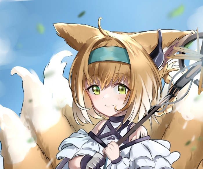 Suzuran from Arknights 4K