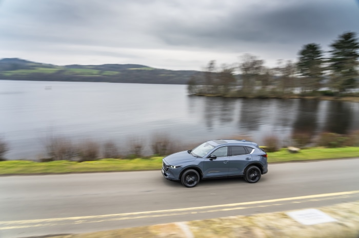 Mazda CX-5 Skyactiv-G Sport Black SUV on Road