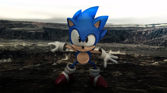Classic Sonic from Sonic the Hedgehog