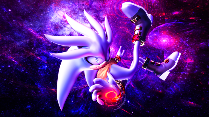 Silver the Hedgehog in Space
