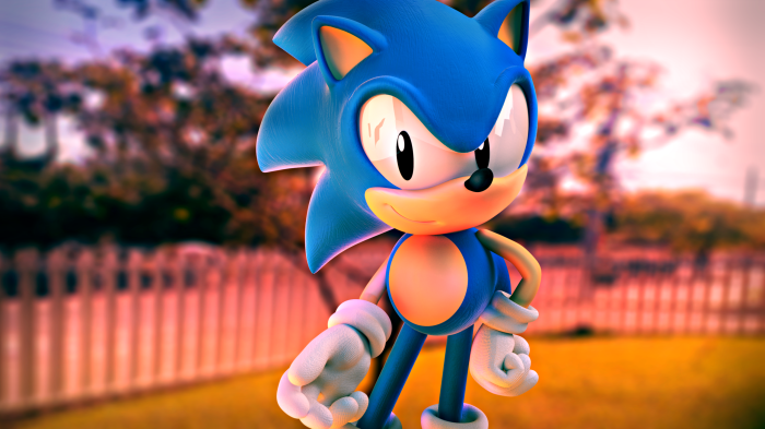 Classic Sonic from Sonic the Hedgehog