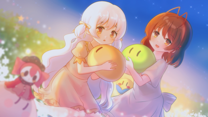 Nagisa Furukawa and Dango from Clannad