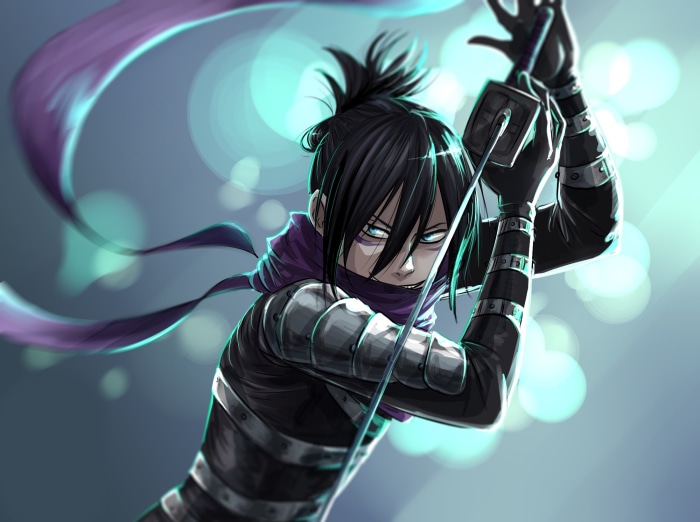 Sonic from One-Punch Man with sword