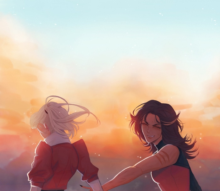She-Ra and Catra from She-Ra: Princess of Power