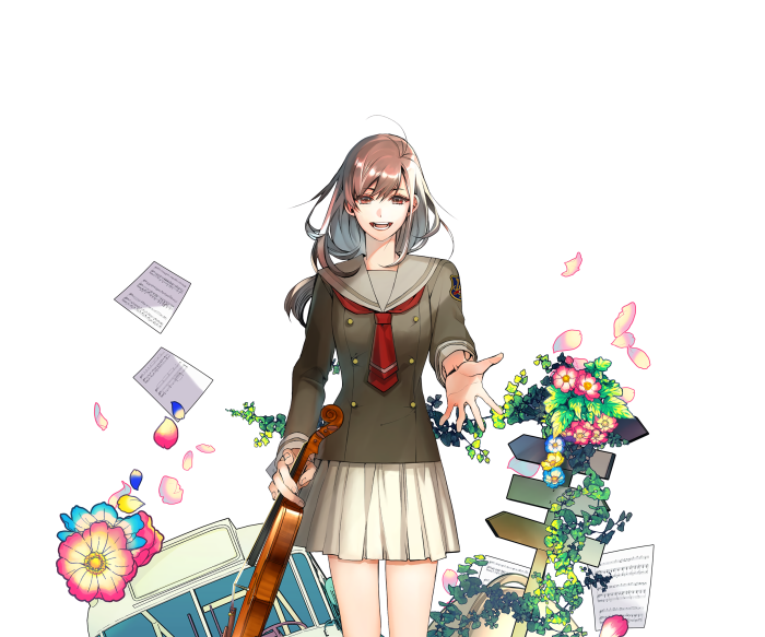 Yui Asahina from Kiniro No Corda ~Starlight Orchestra~