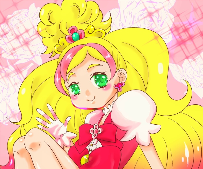 Cure Flora from Go! Princess Pretty Cure
