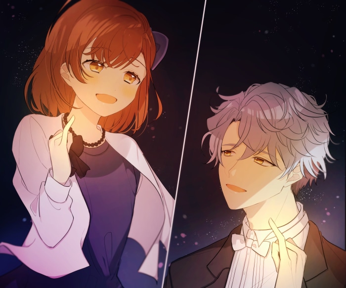 Ichinose Ginga and Yui Asahina from Kiniro No Corda ~Starlight Orchestra~