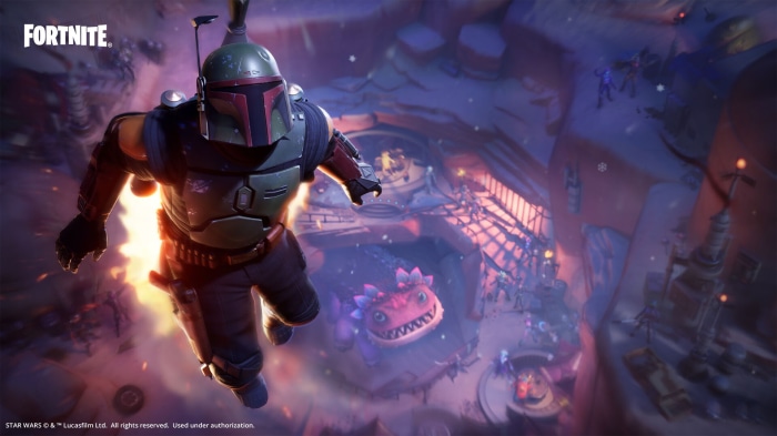 Boba Fett from Star Wars in Fortnite