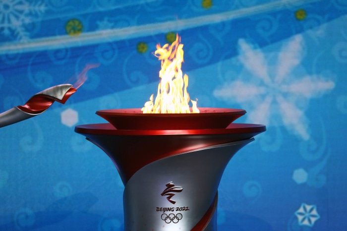 Beijing 2022 Winter Olympics Cauldron and Torch