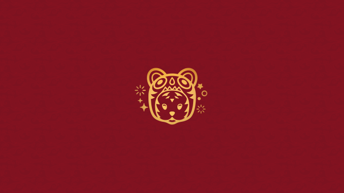 Year of the Tiger Chinese New Year 4K