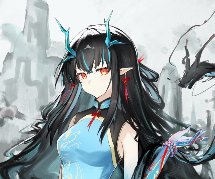 Dusk from Arknights