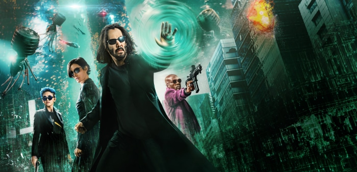 The Matrix Resurrections 4K: Neo, Trinity, Morpheus, Bugs