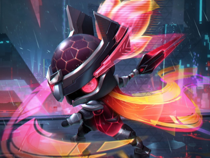 Chibi K/DA Kai'Sa from League of Legends