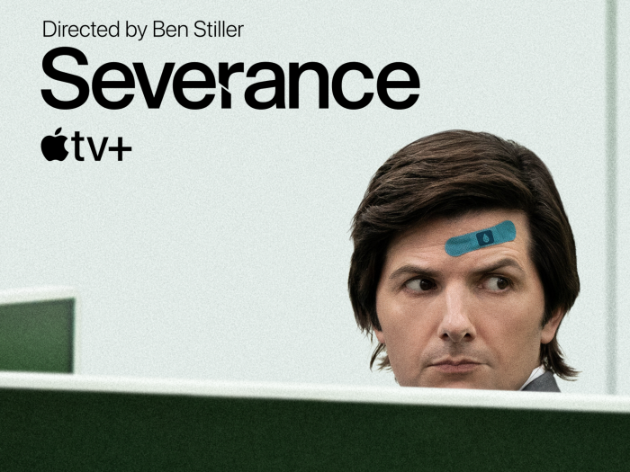 Severance directed by Ben Stiller on Apple TV+