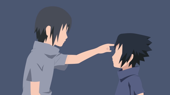 Itachi and Sasuke Uchiha from Naruto