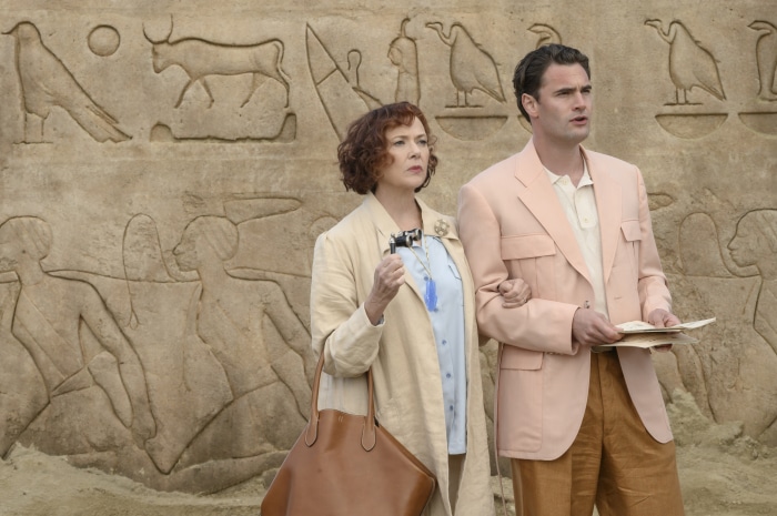Euphemia and Simon from Death On The Nile (2022) 4K