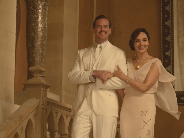 Gal Gadot and Armie Hammer in Death on the Nile