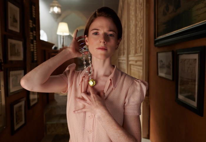 Rose Leslie from Death On The Nile (2022) 4K