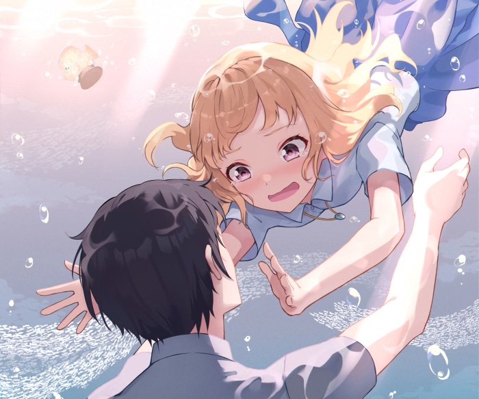 Josee the Tiger and the Fish: Josee and Tsuneo Underwater