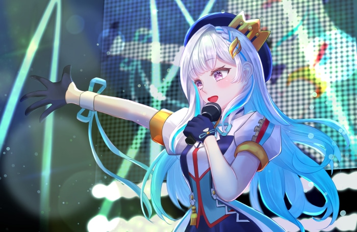 Lize Helesta from Nijisanji singing