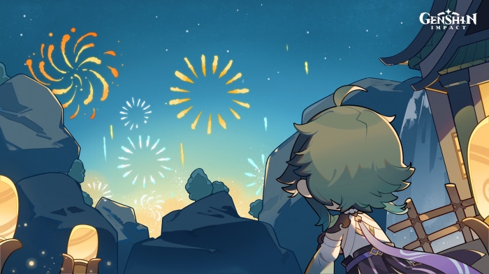 Genshin Impact: Fireworks Display