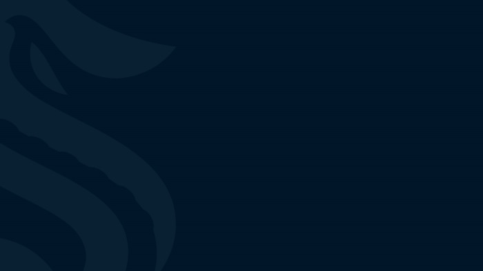 Seattle Kraken NHL logo abstract background