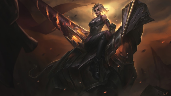 Rell from League of Legends 4K