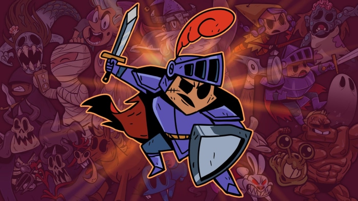 Knight from Nobody Saves The World