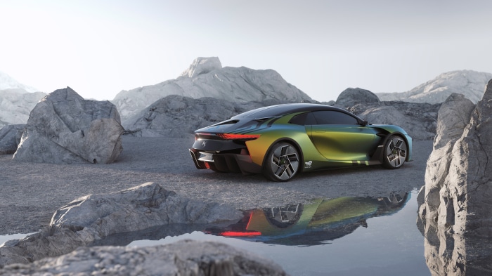 DS E-Tense Performance Concept 4K